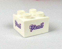 Zeige Details für Duplostein 2x2 Friends Bild von Duplostein 2x2 Friends