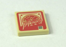 Zeige Details für 2 x 2 - Fliese Pizza- Karton Bild von 2 x 2 - Fliese Pizza- Karton