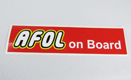 Zeige Details für Aufkleber Afol on Board Bild von Aufkleber Afol on Board