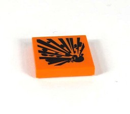 Zeige Details für 2 x 2 - Fliese Explosionsgefährlich Bild von 2 x 2 - Fliese Explosionsgefährlich