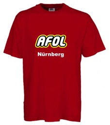 Zeige Details für Afol T- Shirt Red Bild von Afol T- Shirt Red