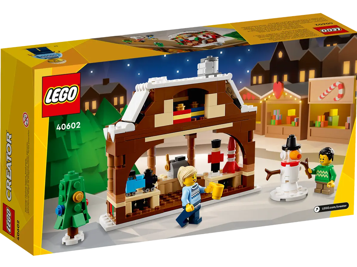 Bild von LEGO® Weihnachtsmarktstand 40602