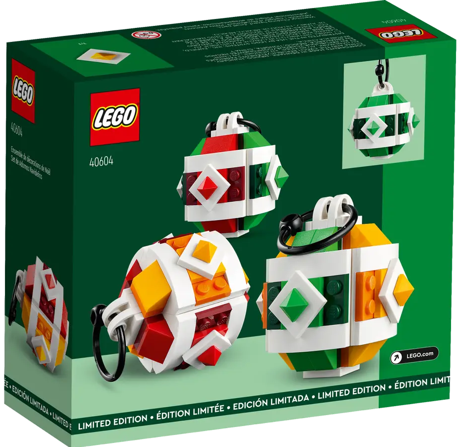 Bild von LEGO® Christbaumkugel-Set
